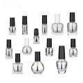 transparent 2ml 3ml 5ml 8ml 10ml 15ml empty nail polish bottle with brush and cap